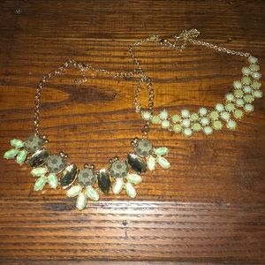 Set of 2 statement necklaces